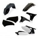 Kit Plásticos Acerbis Yamaha Yzf 450 10-13 Negro/Blanco.