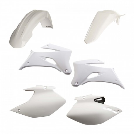 Kit Plásticos Acerbis Yamaha Wrf 450 07-11 Blanco.