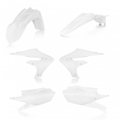 Kit Plásticos Acerbis Yamaha Wrf 250 20-21 Blanco.