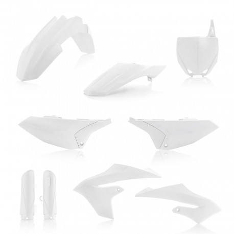 Kit Completo Plásticos Acerbis Yamaha Yz 65 18-21 Blanco.