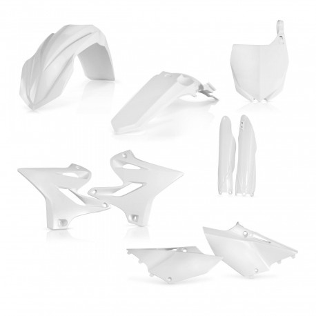 Kit Completo Plásticos Acerbis Yamaha Yz/Wr 125/250 15-21 Blanco.