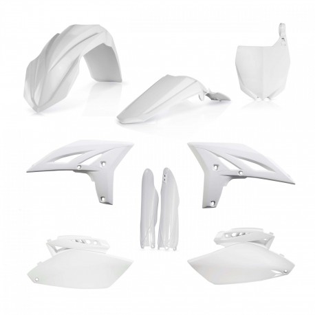 Kit Completo Plásticos Acerbis Yamaha Yzf 250 10-13 Blanco.