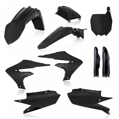 Kit Completo Plásticos Acerbis Yamaha Yzf 450 18-21 Negro.