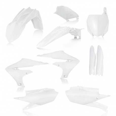 Kit Completo Plásticos Acerbis Yamaha Yzf 450 18-21 Blanco.