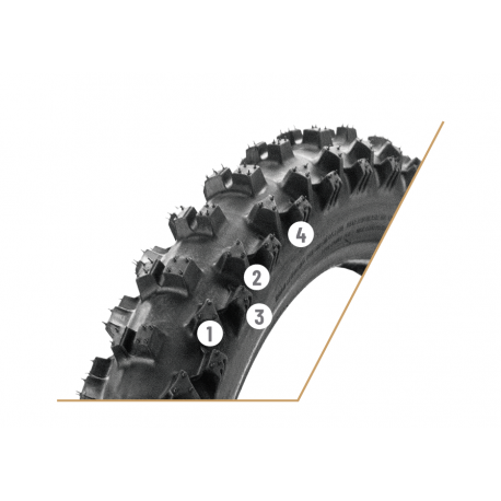 Neumático Borilli Medio Infinity Exc 80/100/21.