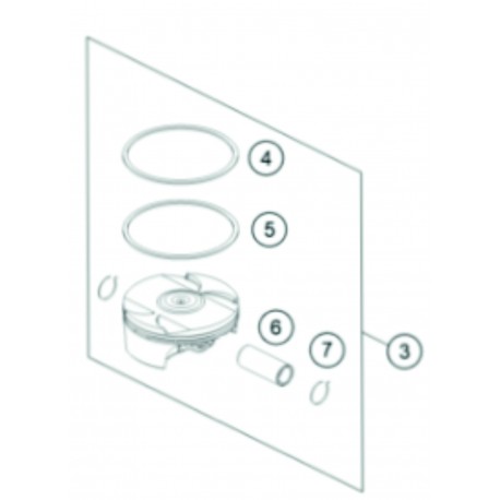 Pistón Original Ktm Exc-f 250 2013.
