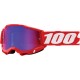 Gafas 100% Accuri 2 Rojo - Lente Espejo.