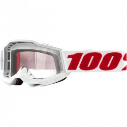 Gafas 100% Accuri 2 Infantil Blanco - Lente Transparente.