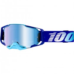 Gafas 100% Armega Azul - Lente Espejo.