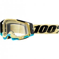 Gafas 100% Racecraft 2 Azul/Negro - Lente Transparente.