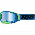 Gafas 100% Racecraft 2 Azul/Verde - Lente Espejo.