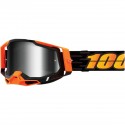 Gafas 100% Racecraft 2 Naranja/Negro - Lente Espejo.