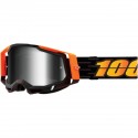 Gafas 100% Racecraft 2 Naranja/Negro - Lente Espejo.