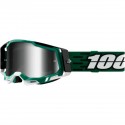 Gafas 100% Racecraft 2 Verde/Negro - Lente Espejo.