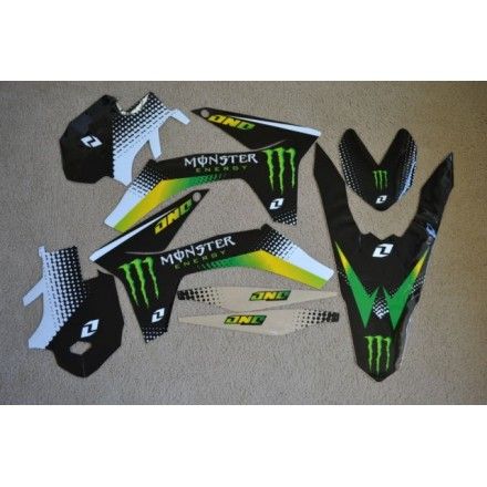 KIT COMPLETOS ADHESIVOS MONSTER ONE INDUSTRIES KTM SX/07-10 EXC/08-10