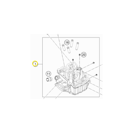 Culata Original Husqvarna Fc/Fs 450 16-18.