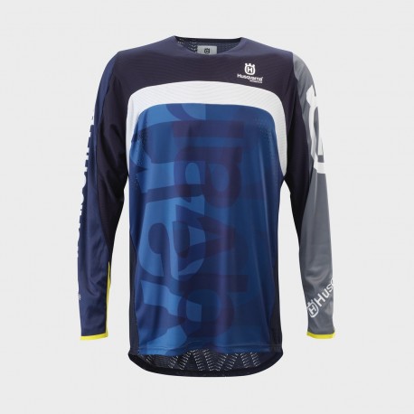 CAMISETA HUSQVARNA RAILED AZUL