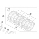 Kit de Embrague Original Ktm Exc-f 250 09-13.