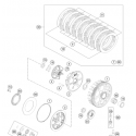 Kit de Embrague Original Ktm Exc-f 350 12-17.