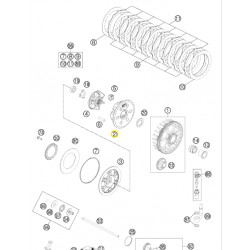 Cubo de Embrague Original Gas Gas Mc 250 2022.