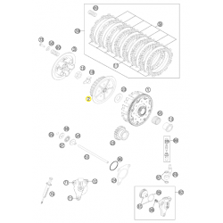 Cubo de Embrague Original Husaberg Fe 250 2013.