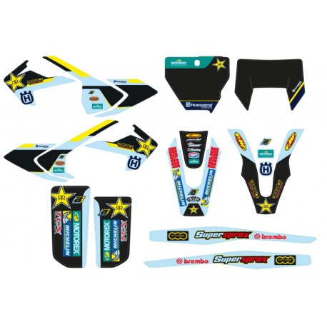 Kit de Adhesivos Husqvarna Tc/Fc 16-18.