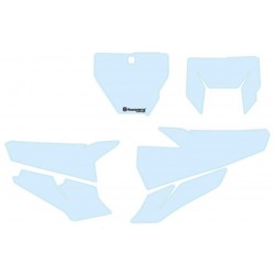 Adhesivos Porta Números Blanco Husqvarna Tc/Fc 19-22.