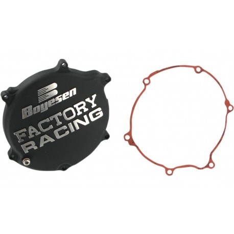 Tapa de Embrague Boyesen Negra Kawasaki Kx 125 03-07.