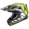 Casco Scorpion Vx-21 Air Urba Amarillo/Negro Brillo.