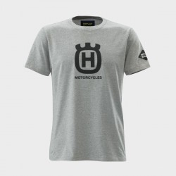Camiseta Husqvarna Replay Gris.