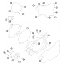 Junta Tapa de Embrague Exterior Original Husqvarna Tc 125 14-15.