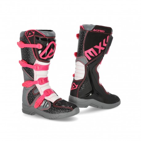 BOTAS ACERBIS X-TEAM NARANJA/BLANCO.