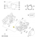 Junta Centro Motor Original Ktm Sx 144 07-08.