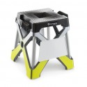 Caballete Fijo Husqvarna Factory Blanco/Amarillo.