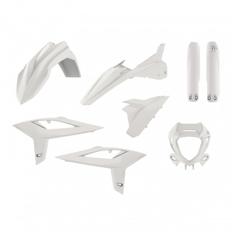 Kit Completo Plásticos Polisport Beta rr 2t/4t 20-22 Blanco.