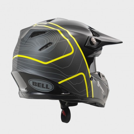 Casco Husqvarna Moto 9 Mips Gotland Negro/Gris.