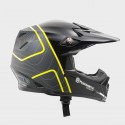 Casco Husqvarna Moto 9 Mips Gotland Negro/Gris.