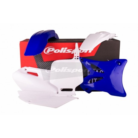 Kit Plásticos Polisport Yamaha Yz 85 02-14 Blanco/Azul.