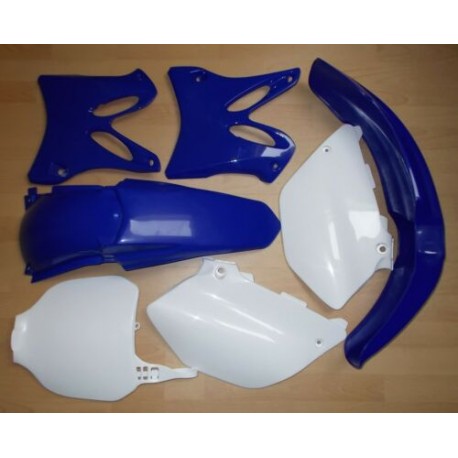 Kit Plásticos Polisport Yamaha Yz 125/250 02-05 Azul/Blanco.