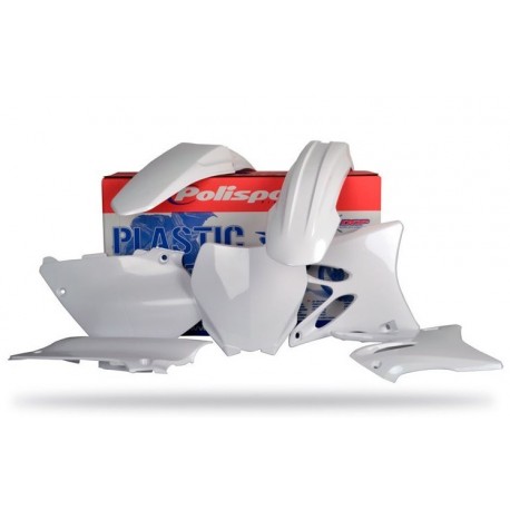 Kit Plásticos Polisport Yamaha Yz 125/250 06-14 Blanco.