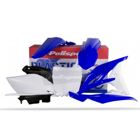 Kit Plásticos Polisport Yamaha Yzf 250 10-13 Azul/Blanco.