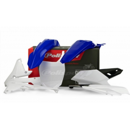 Kit Plásticos Polisport Yamaha Yzf 250 14-18 Azul/Blanco.