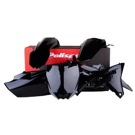 Kit Plásticos Polisport Yamaha Yzf 250 14-18 Negro.