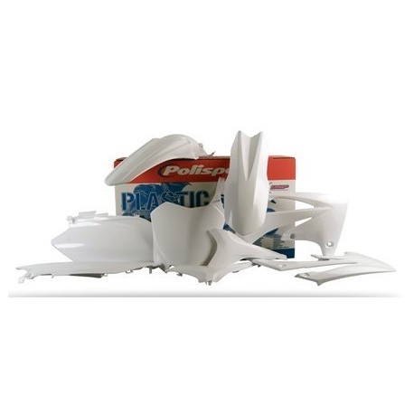 Kit Plásticos Polisport Honda Crf 250 r 11-13 Blanco.