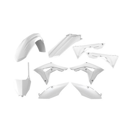 Kit Plásticos Polisport Honda Crf 250 r 18-21 Blanco.