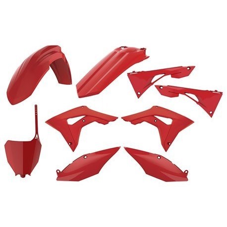 Kit Plásticos Polisport Honda Crf 250 r 18-21 Rojo.