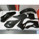 Kit Plásticos Polisport Kawasaki Kx 125/250 99-02 Negro.