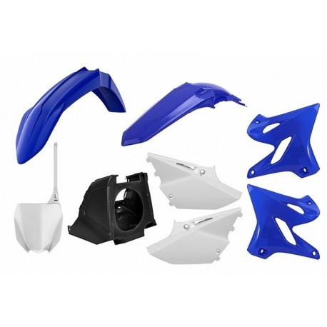 Kit Plásticos Polisport Restyling Yamaha Yz 125/250 02-21 Azul/Blanco.