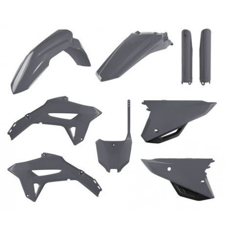 Kit Completo Plásticos Polisport Honda Crf 450 r 21-22 Gris.