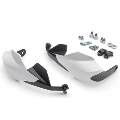 Paramanos Husqvarna Cerrados Blanco/Negro.